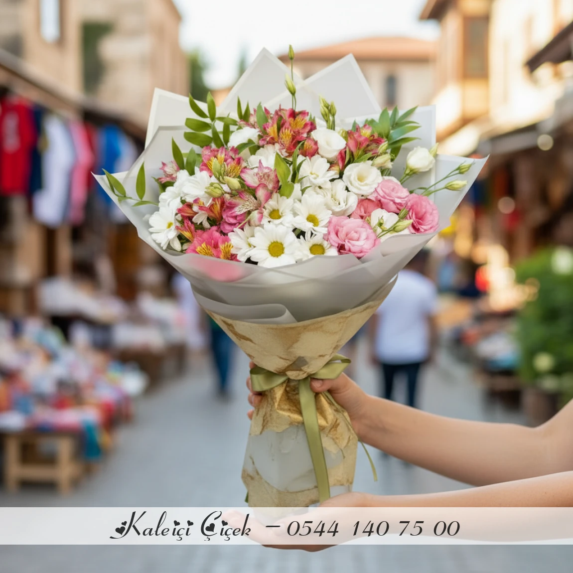 Bahar Esintisi Çiçek Buketi