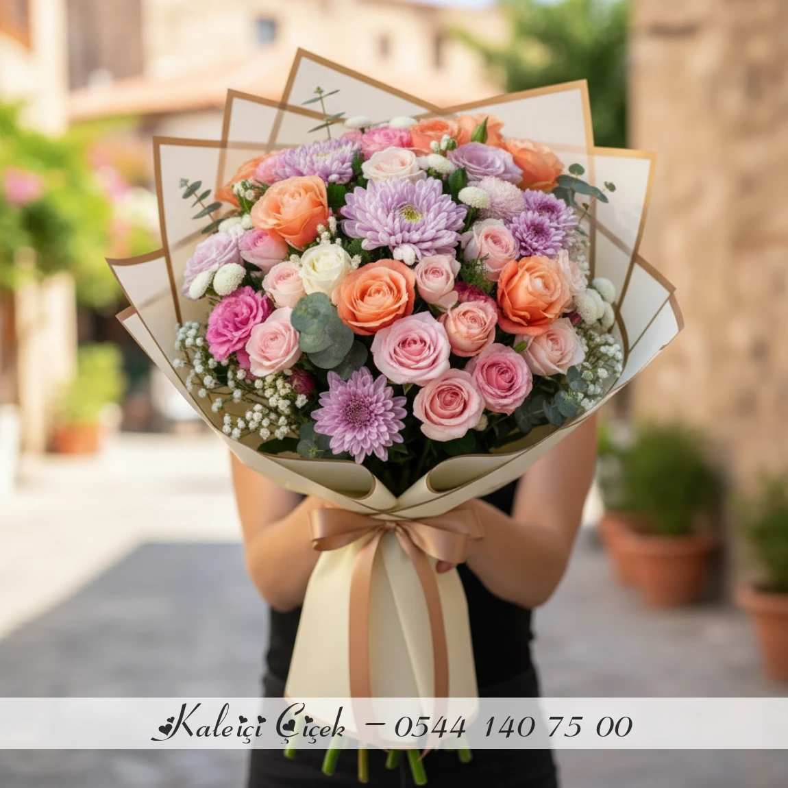 Mevsim Çiçekleri Buketi