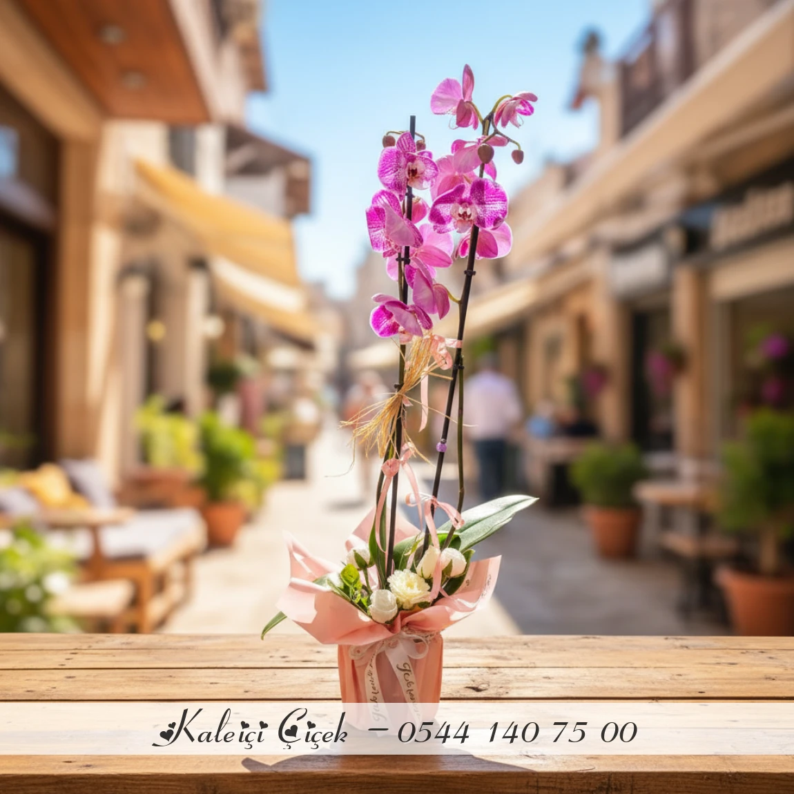 Pembe Benekli Orkide