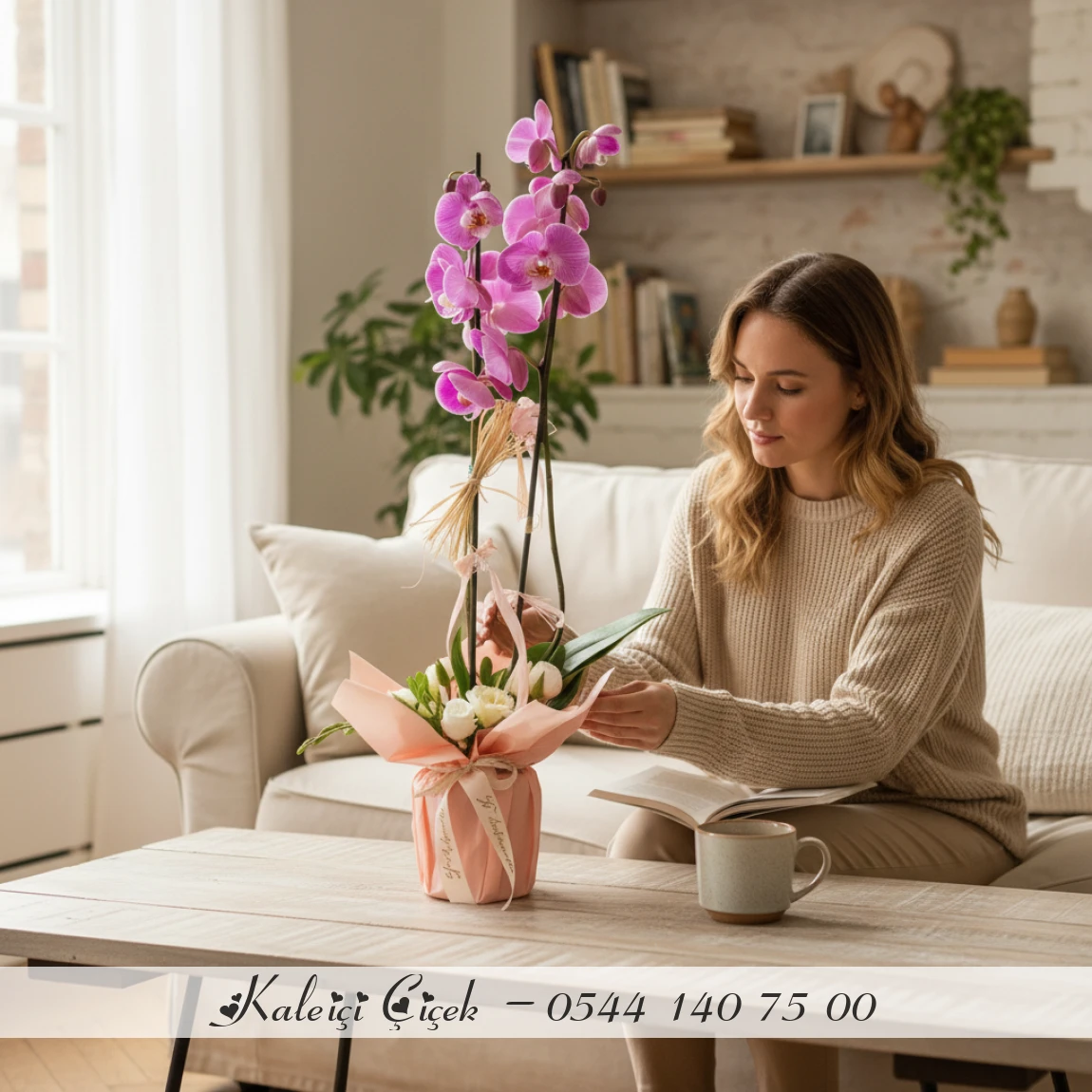 Pembe Benekli Orkide