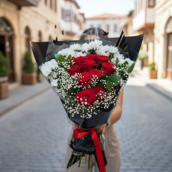 11 Gül Ve Papatyalar (Büyük)