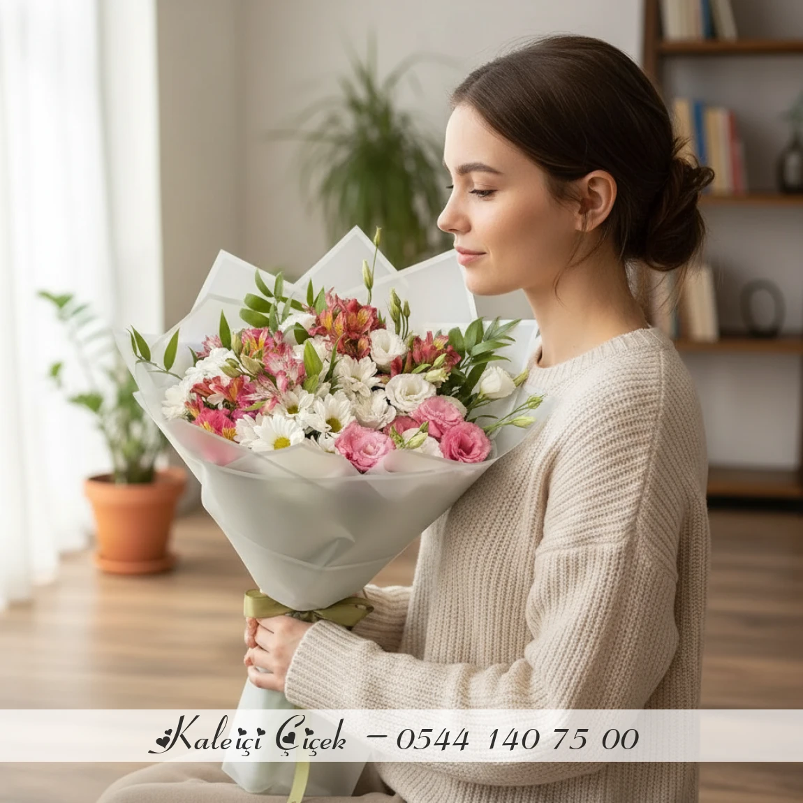 Bahar Esintisi Çiçek Buketi