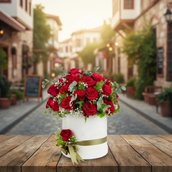 Beyaz Kutuda Güller