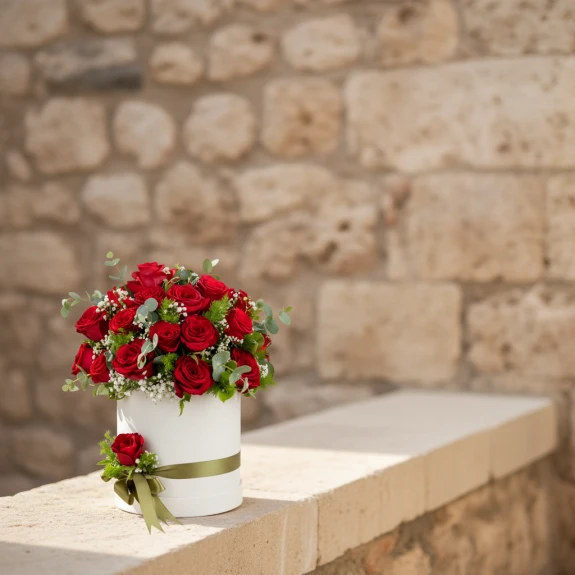 Beyaz Kutuda Güller