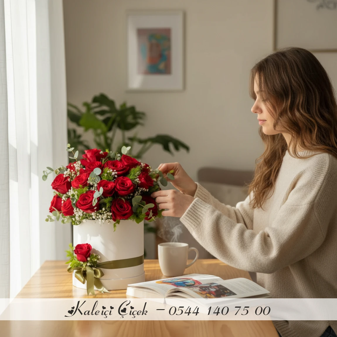 Beyaz Kutuda Güller