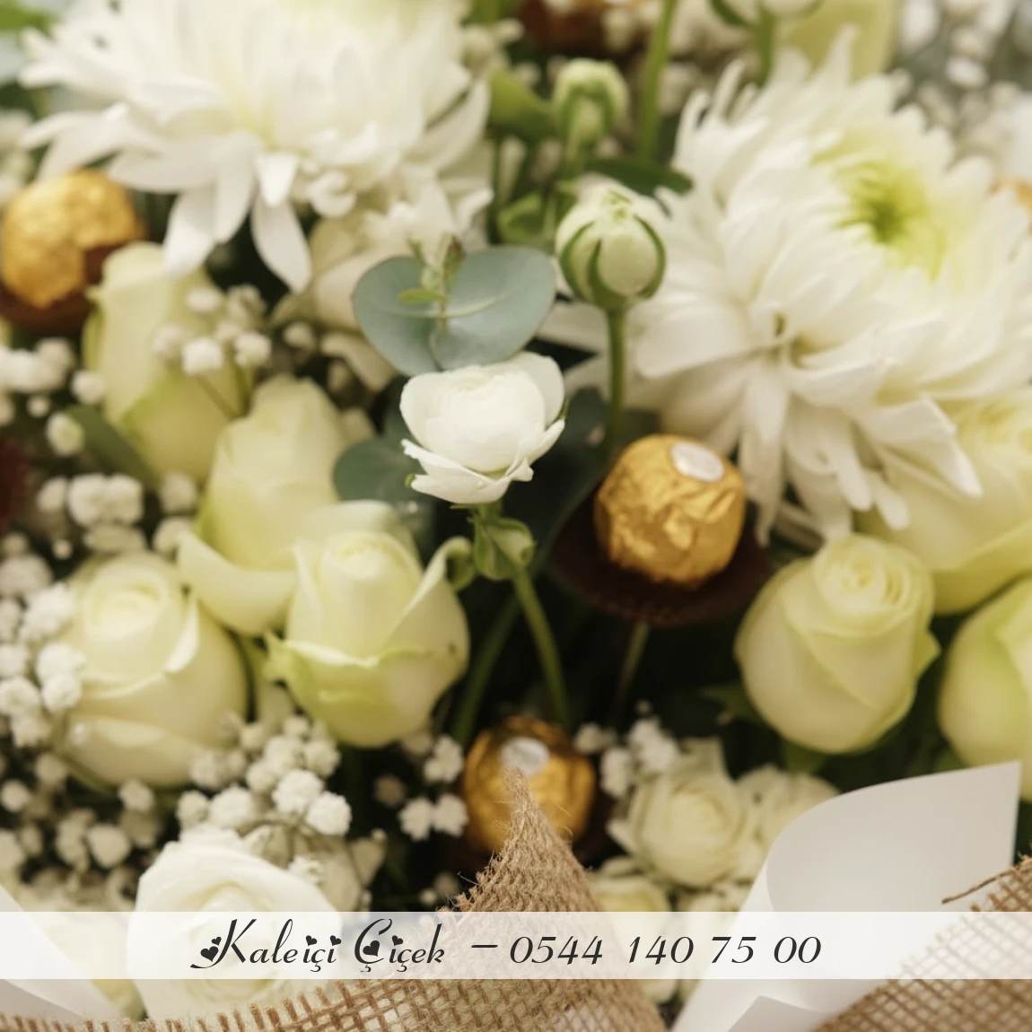 Beyaz Rüya Buketi