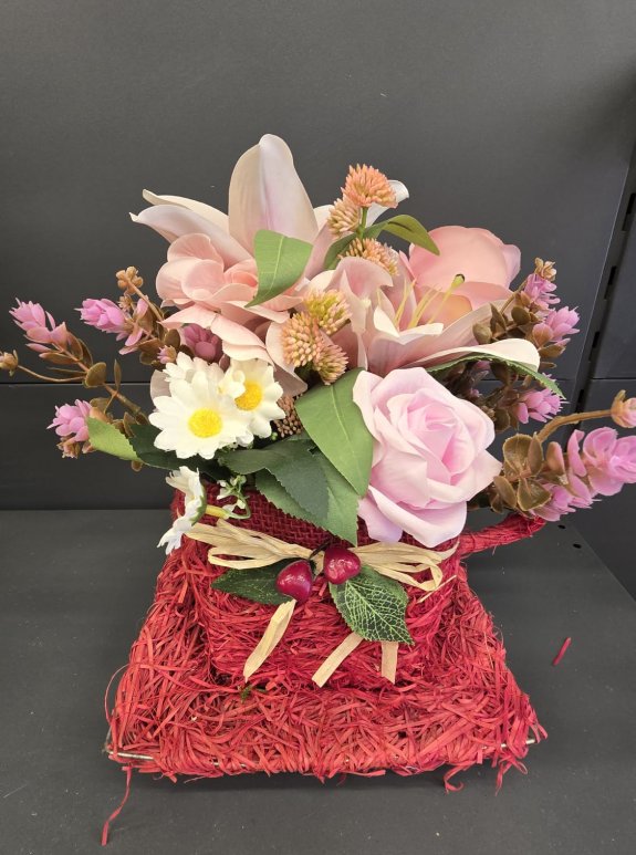 Büyük Fincan Yapay Çiçekler