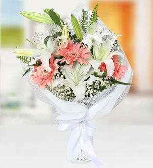 Casablanca ve Gerbera Buketi