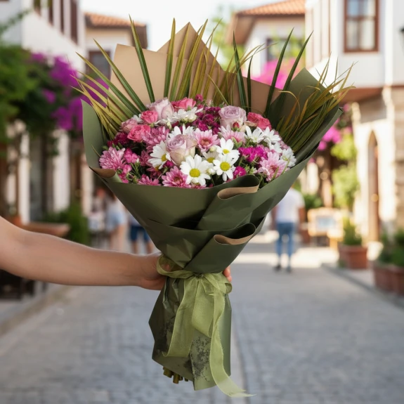 Doğanın Zarif Dokunuşu Çiçek Buketi