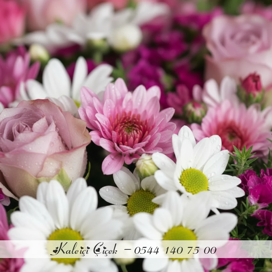 Doğanın Zarif Dokunuşu Çiçek Buketi