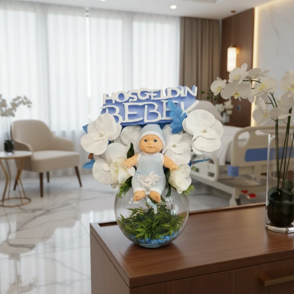 Hoşgeldi̇n Bebek Mavi̇