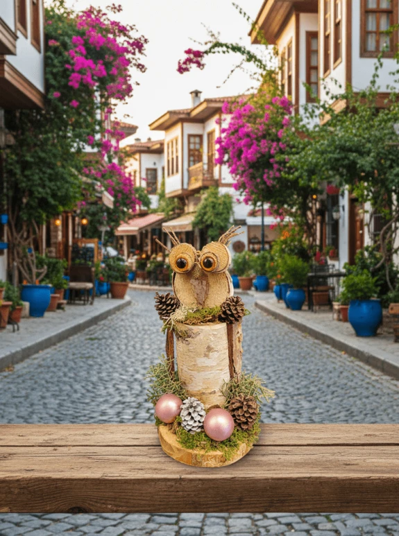 Kütük Baykuş Süs