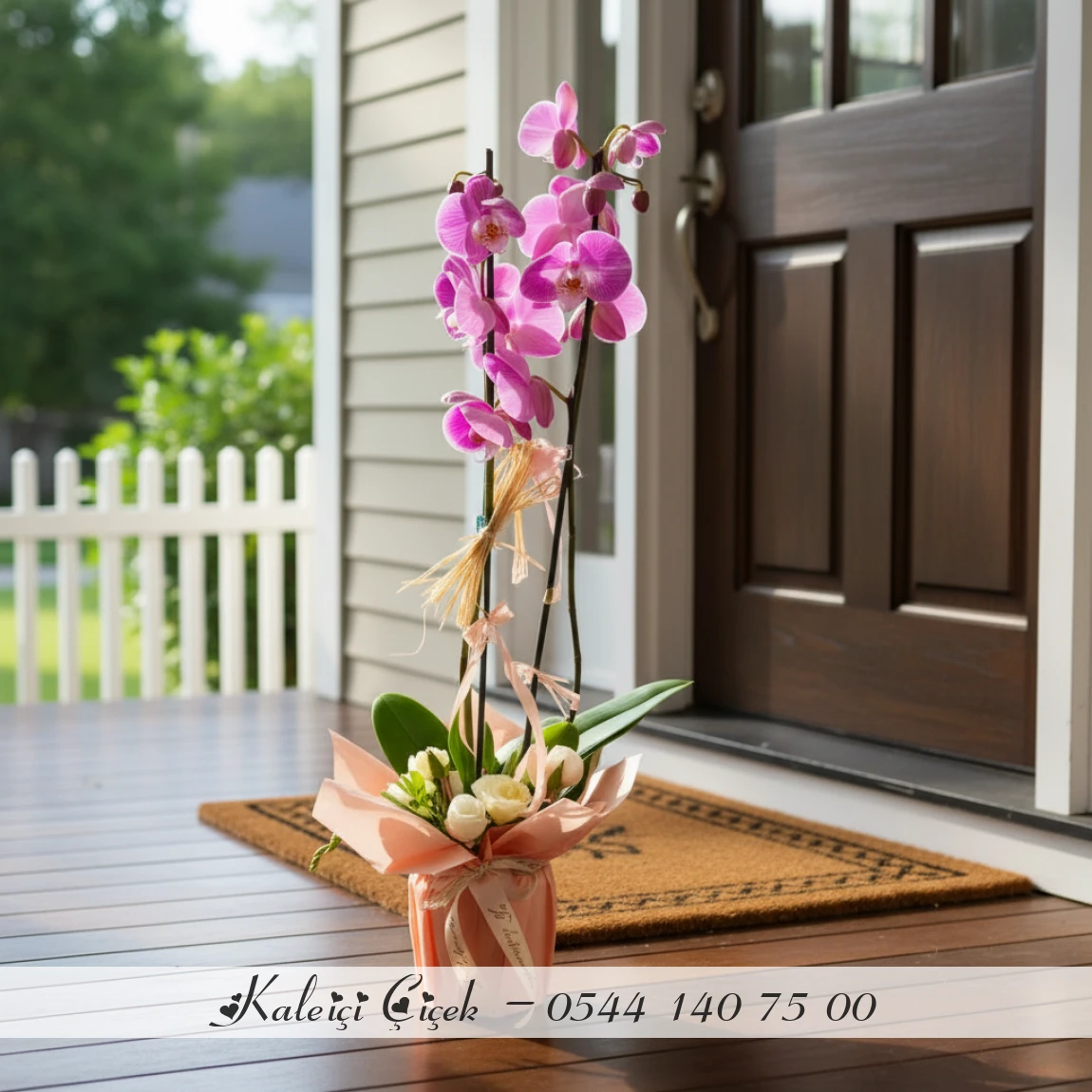 Pembe Benekli Orkide