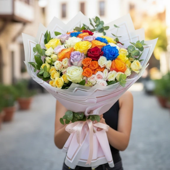 Renklerin Uyumu Mevsim Gülleri