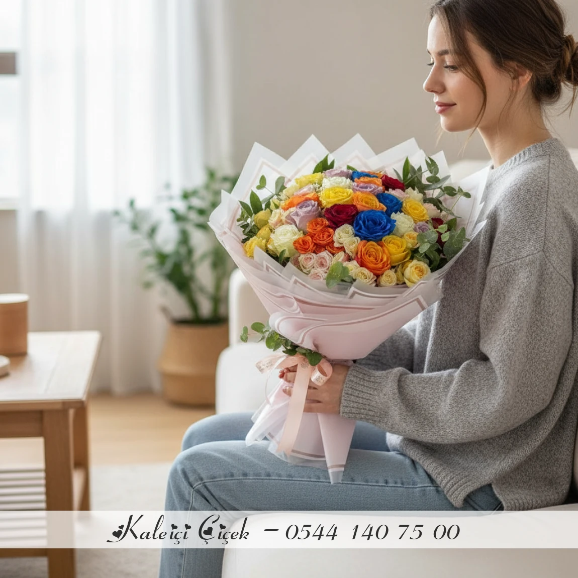 Renklerin Uyumu Mevsim Gülleri