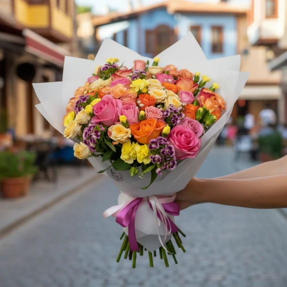 Renkli Mevsim Buketi