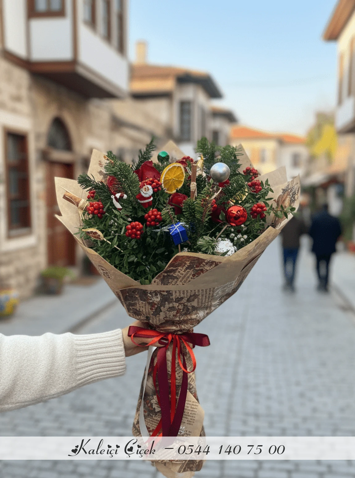 Aksesuarlı Kokina Buketi